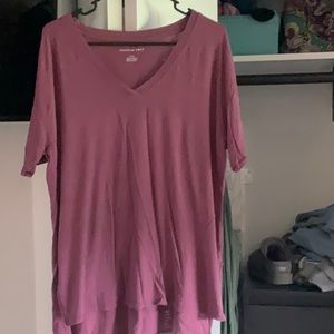 Mauve American eagle boyfriend tee